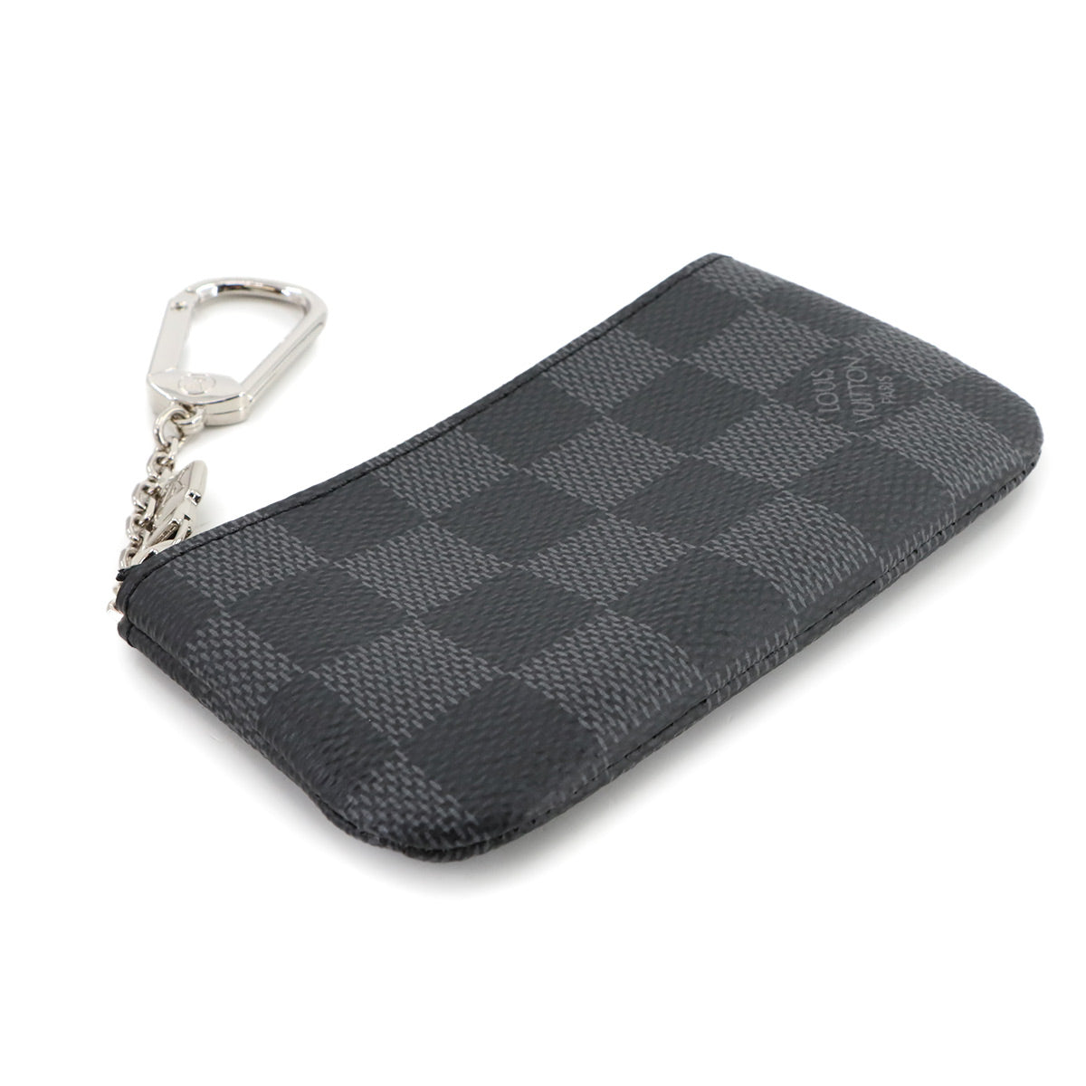Damier Graphite Pochette Cles Coin Case N60155