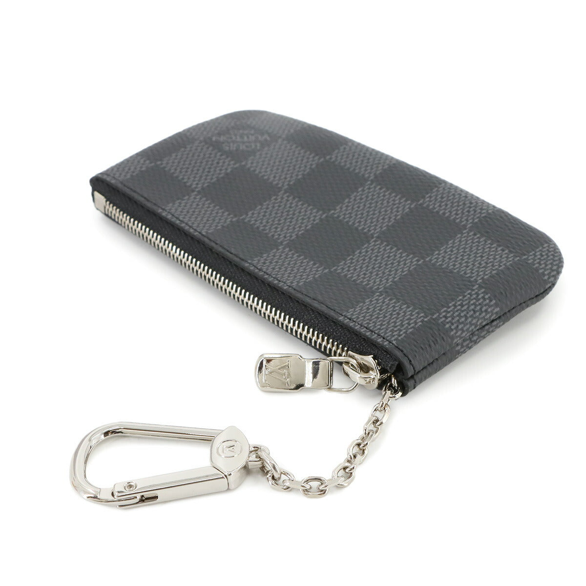 Damier Graphite Pochette Cles Coin Case N60155