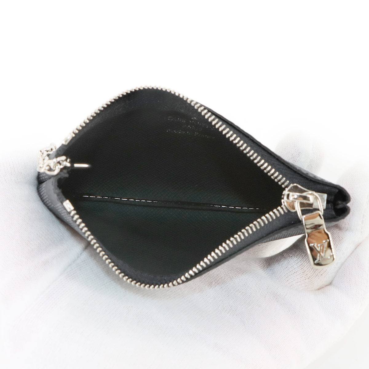 Damier Graphite Pochette Cles Coin Case N60155