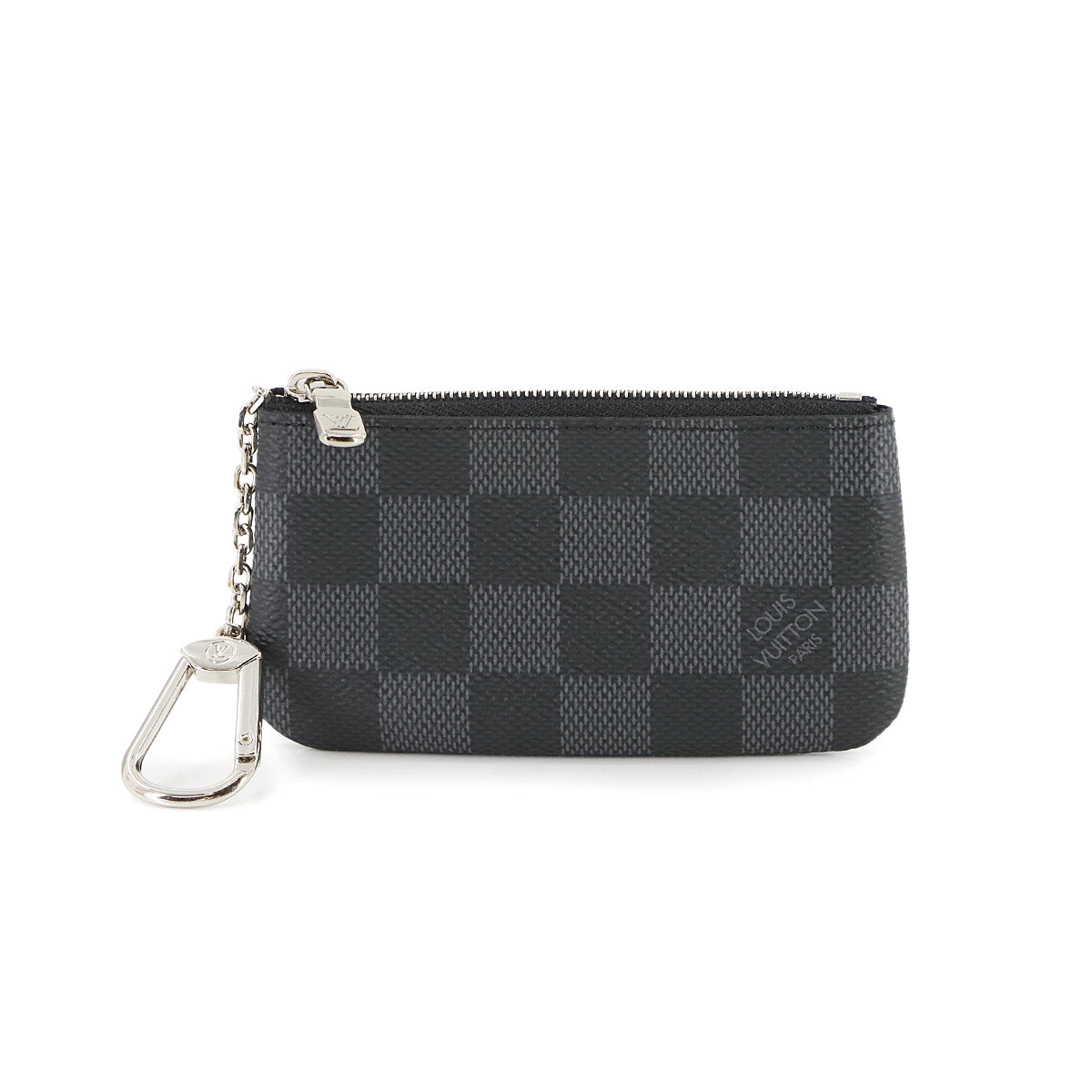 Damier Graphite Pochette Cles Coin Case N60155