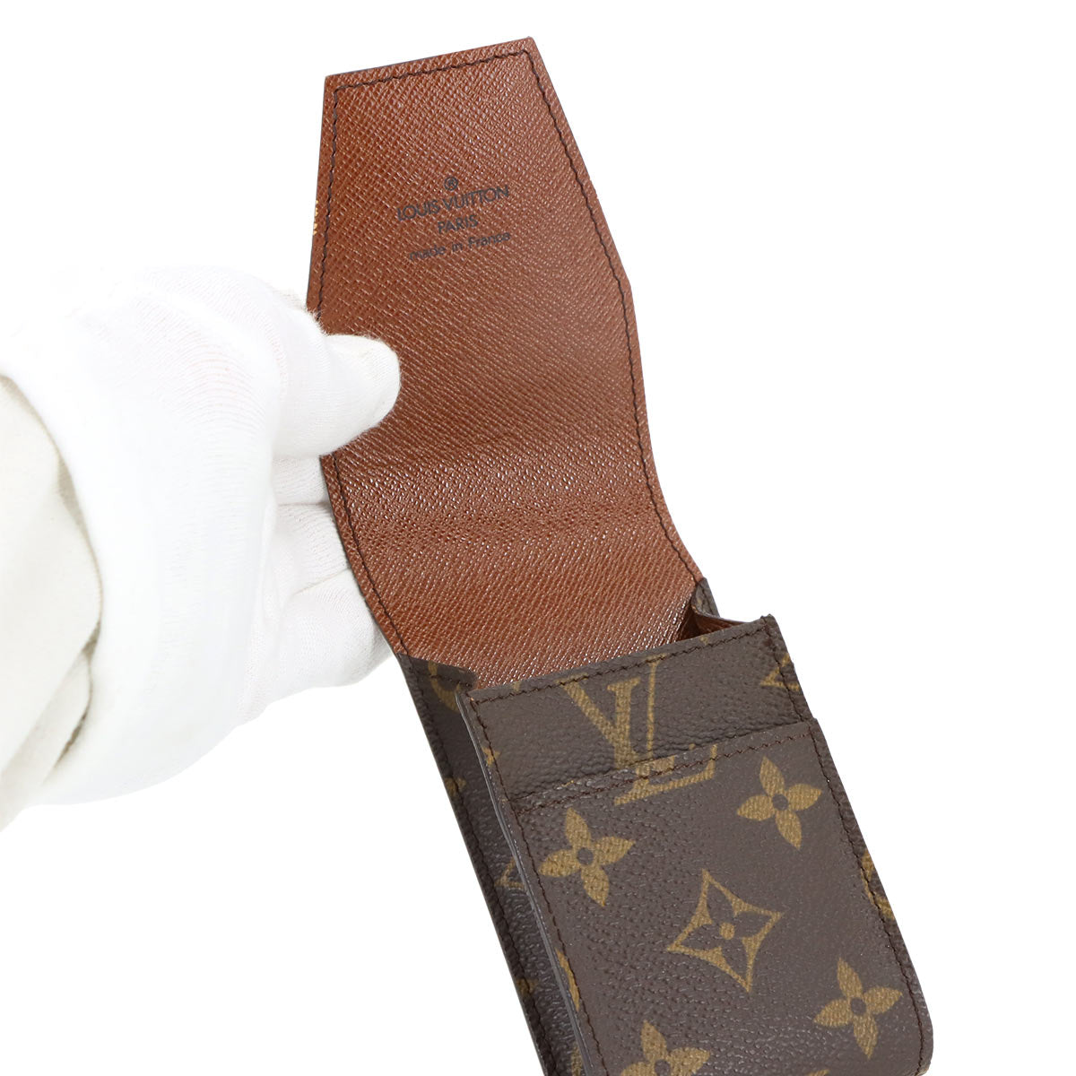Monogram Etui Cigarette Case Brown M63024