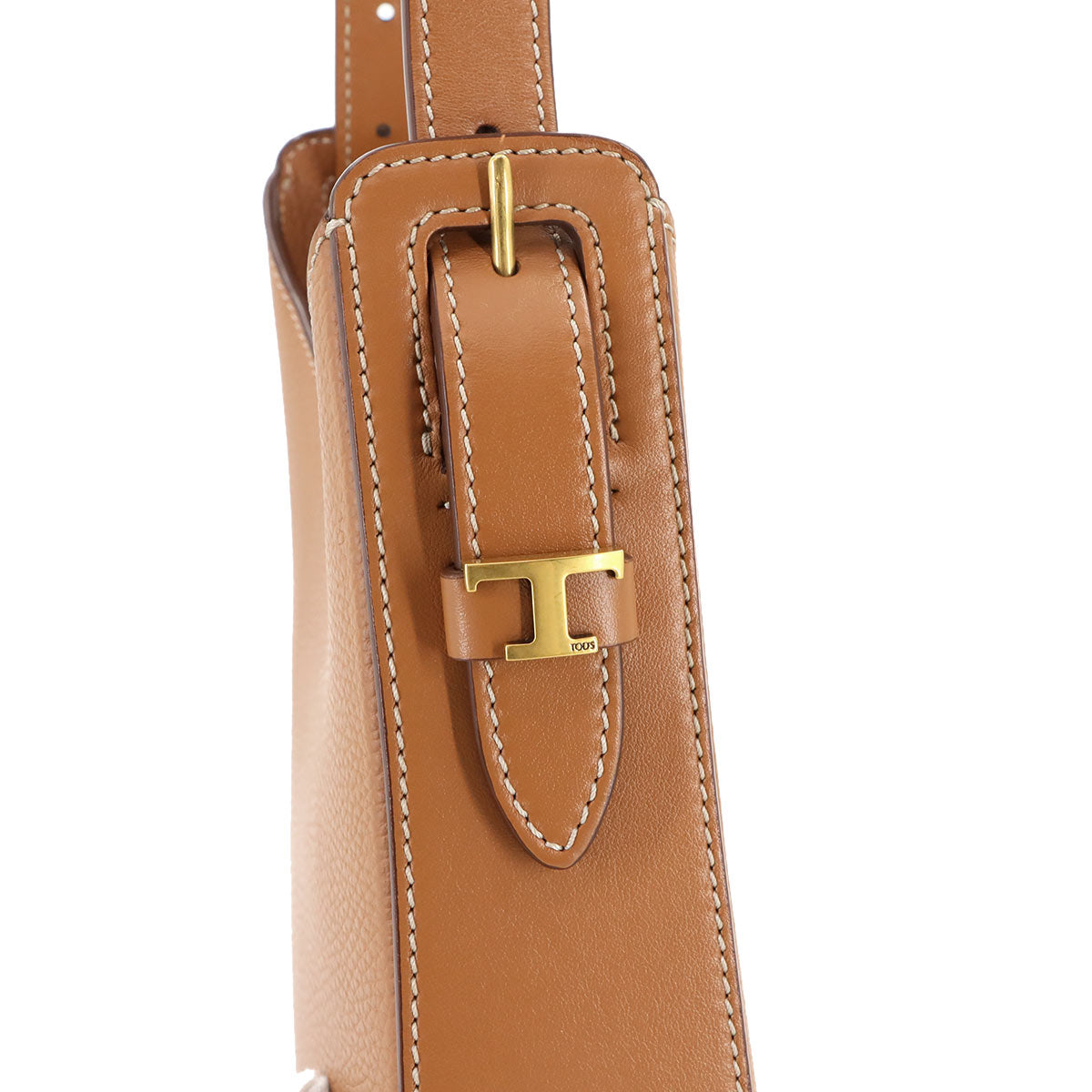 OBOE Mini Shoulder Bag Leather Brown Purse