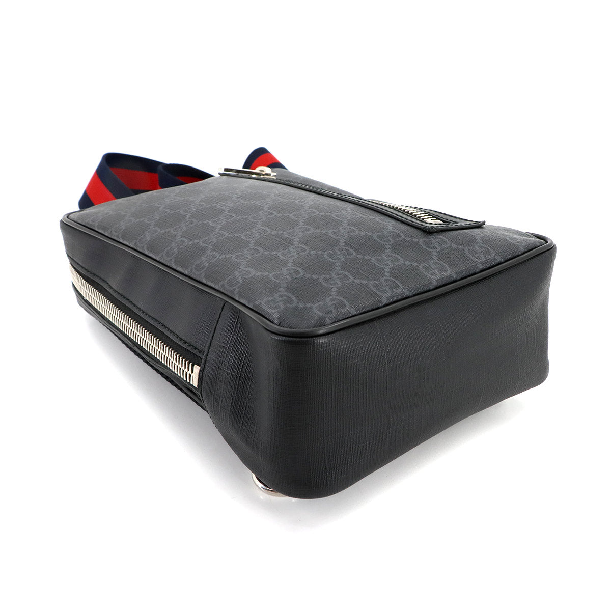 Soft GG Supreme Belt Bag Sling Bag Leather Black 478325 Purse