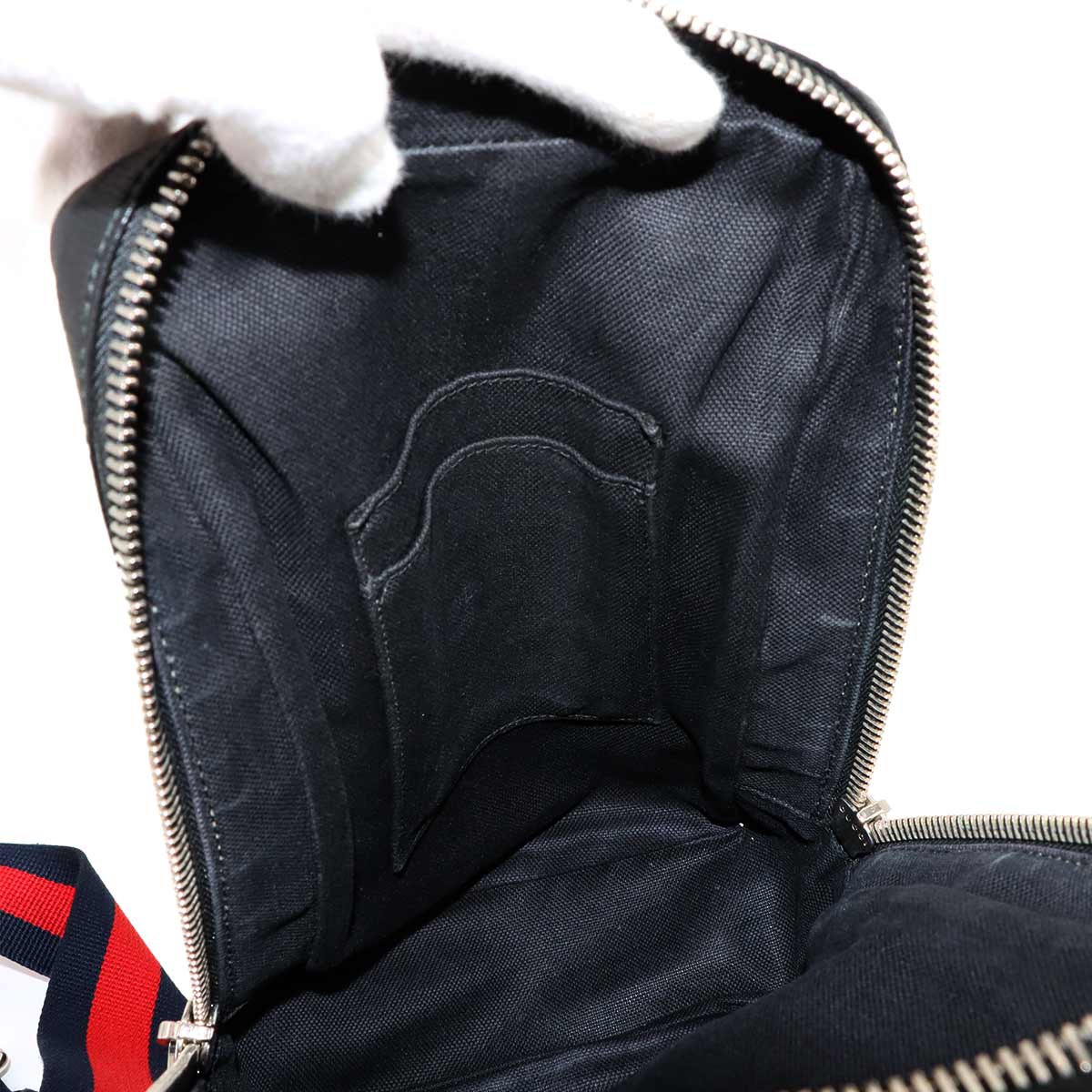 Soft GG Supreme Belt Bag Sling Bag Leather Black 478325 Purse