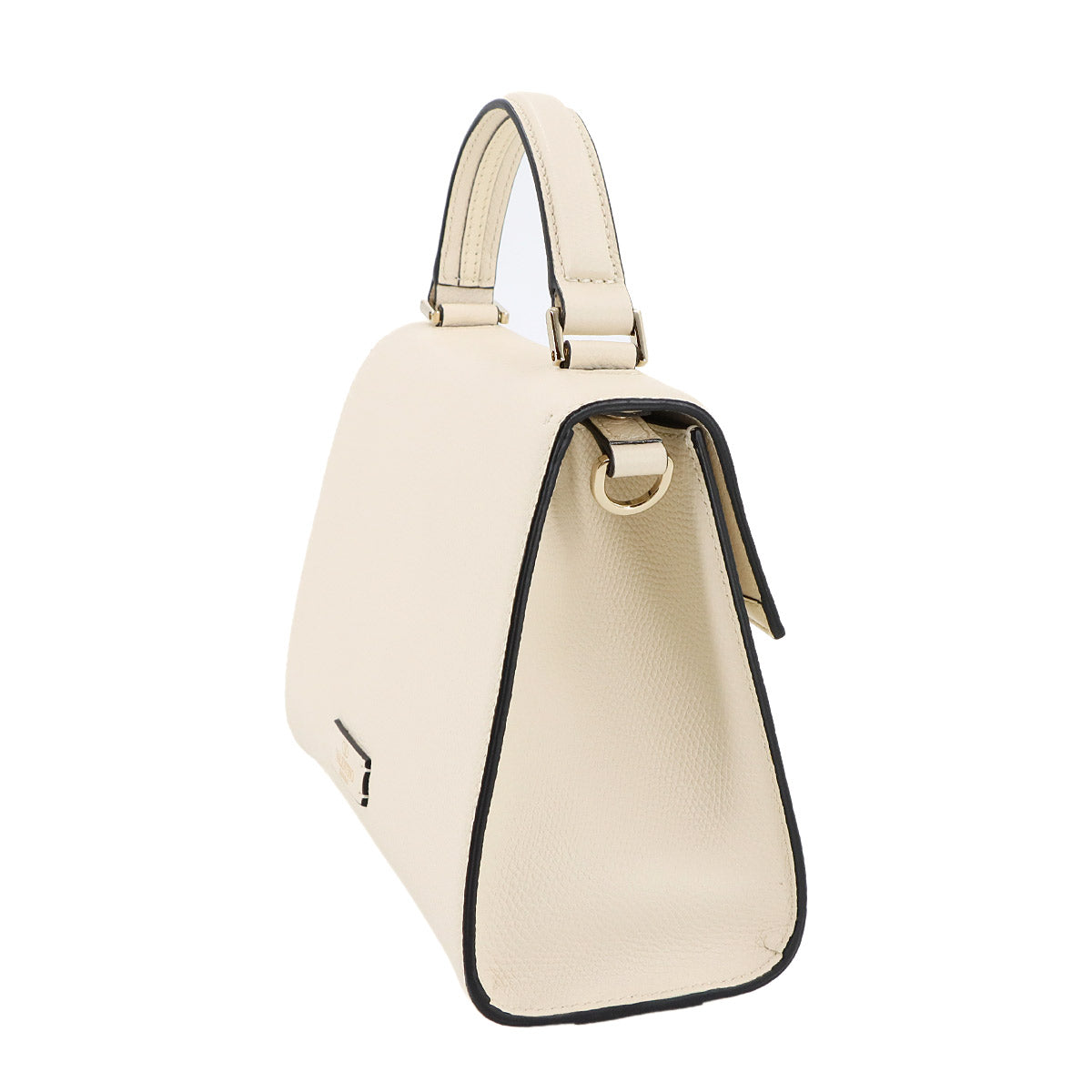 Vsling 2way Hand Shoulder Bag Leather White