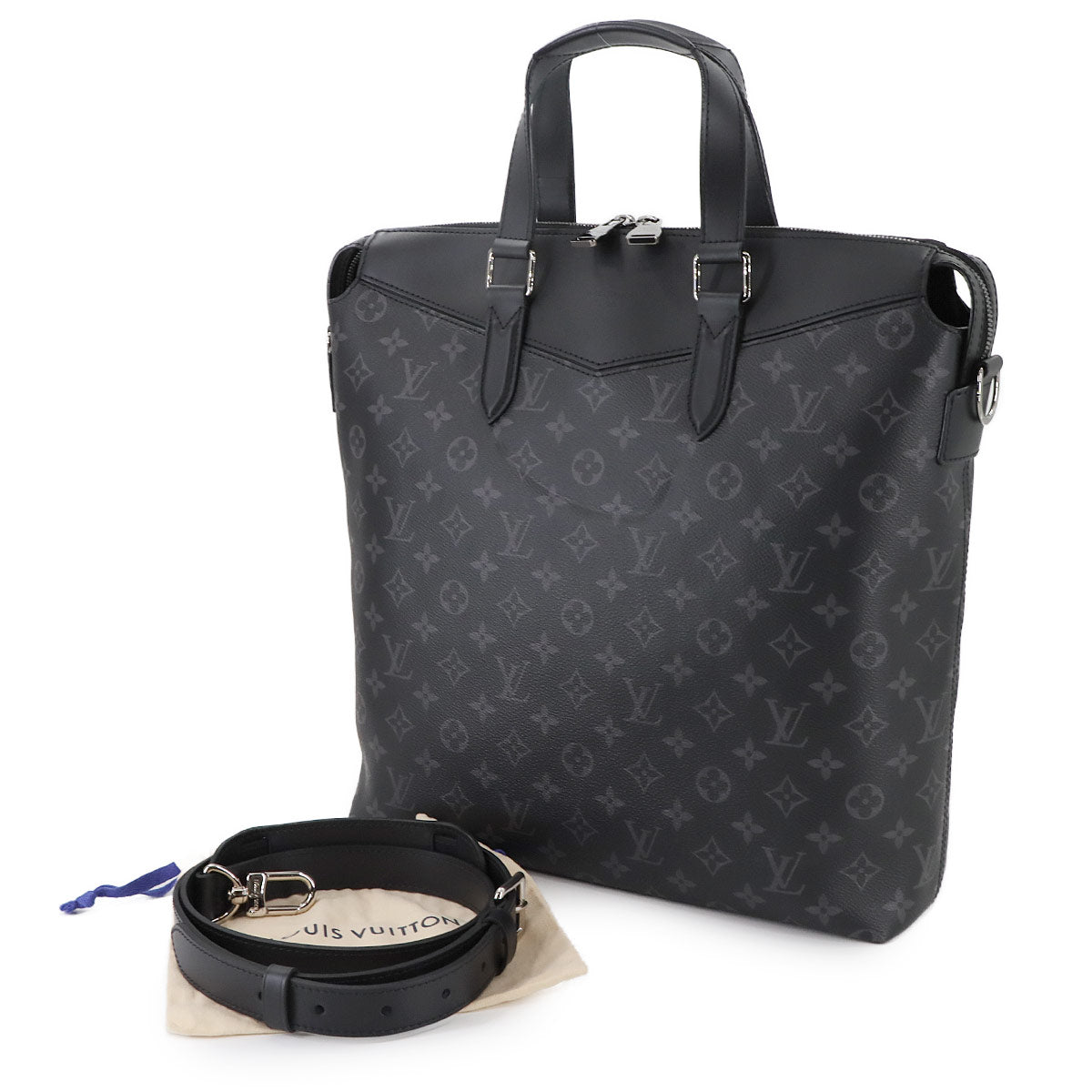 Monogram Eclipse Explorer Tote Shoulder Bag M40567