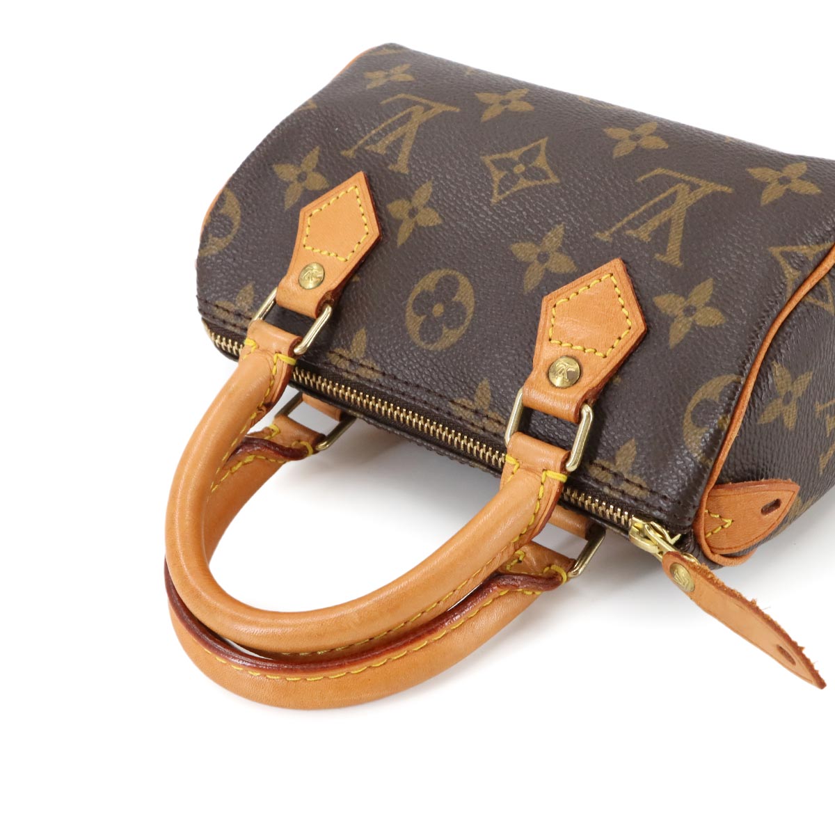 Monogram Mini Speedy Hand Bag Brown M41534 Purse