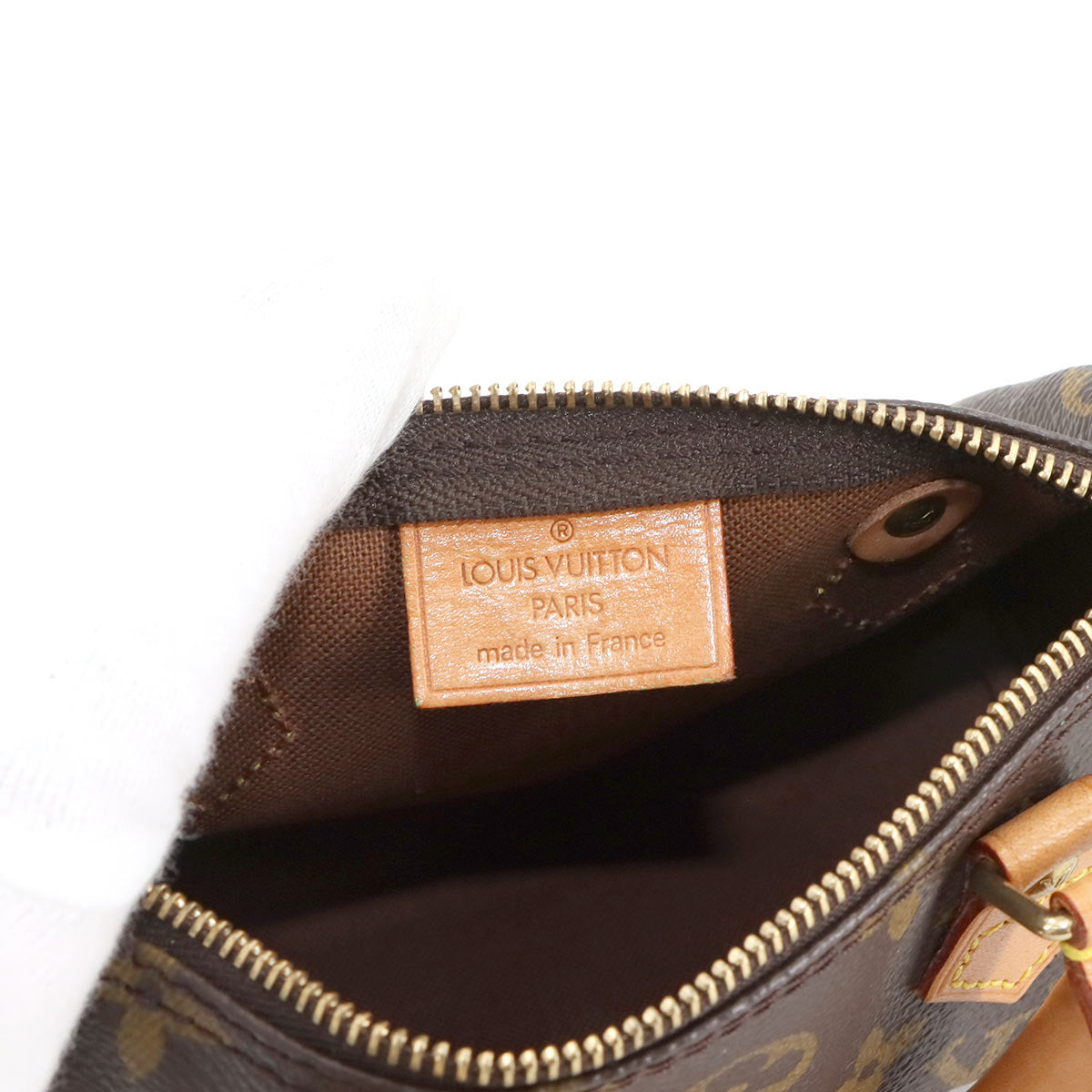 Monogram Mini Speedy Hand Bag Brown M41534 Purse