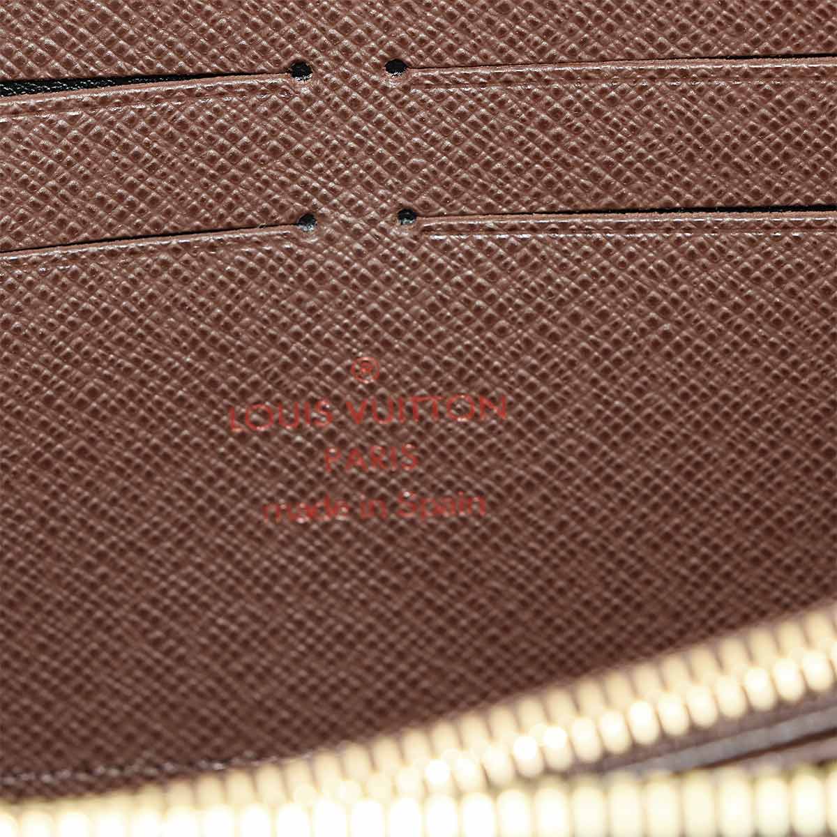 Damier Zippy Wallet Zipped Around Ebene N60015