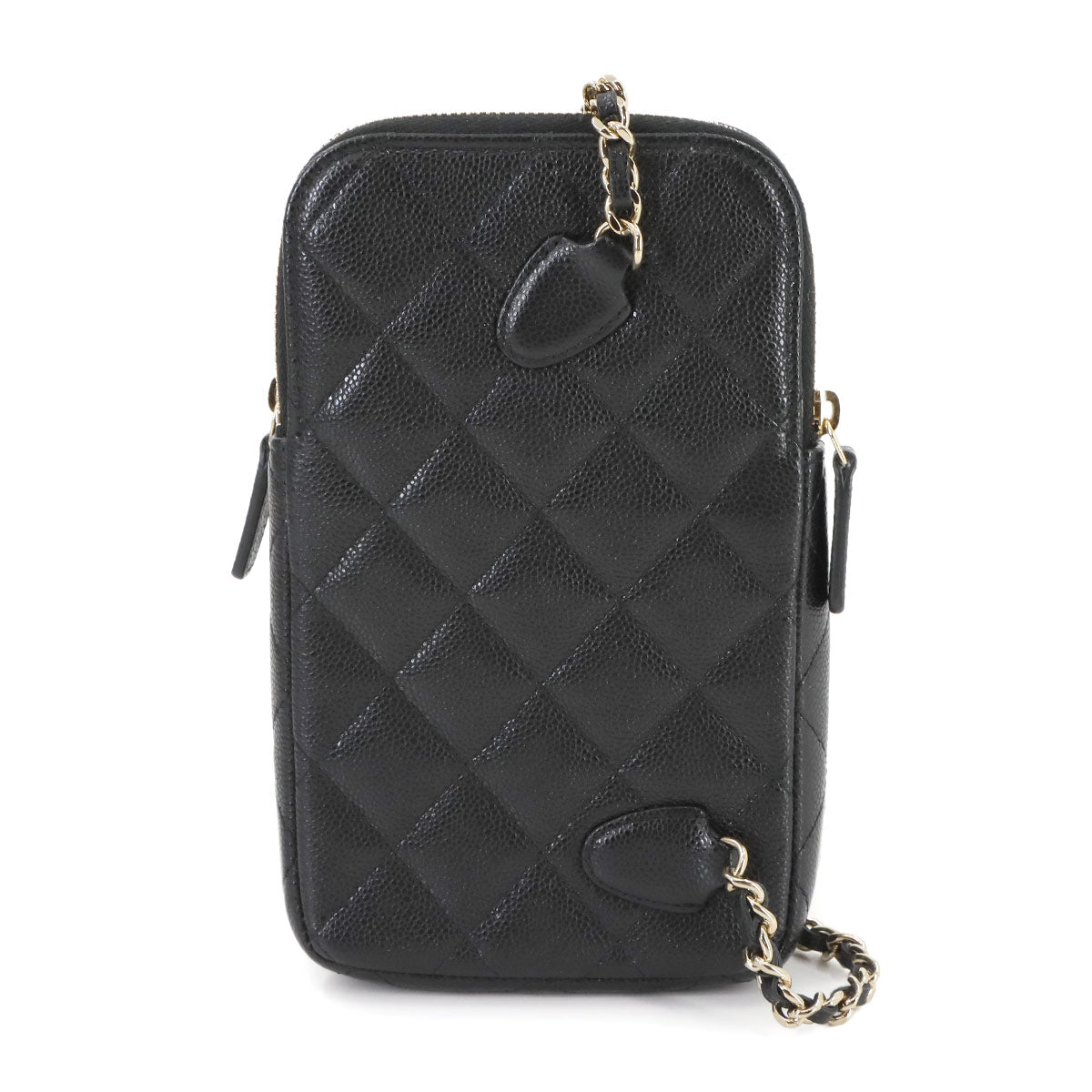 Matelasse Phone Case Shoulder Bag Leather AP4434 Purse