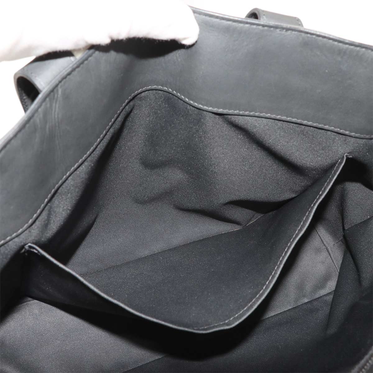 Damier Infini Caba Voyage Tote Bag Leather Onyx N41493