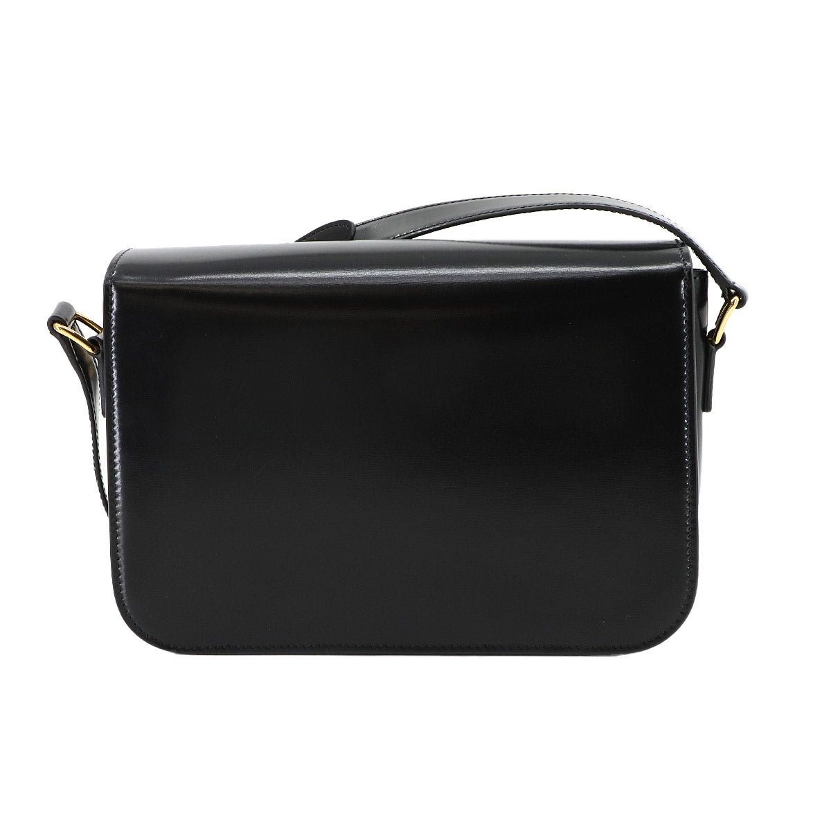 Classique Triomphe Bag Shoulder Leather Black 187363BF4 Purse
