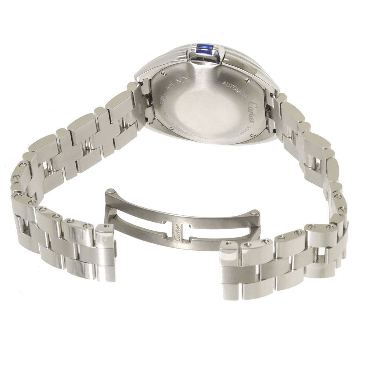 Cle De Cartier WSCL0005 Automatic date Silver Dial Ladies Watch