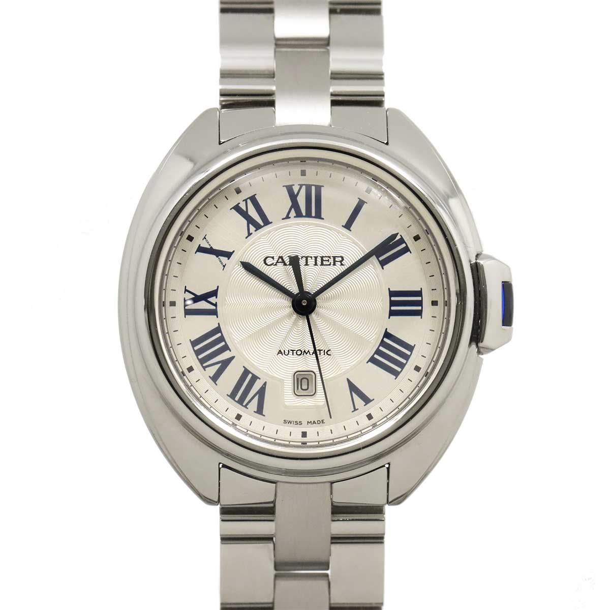 Cle De Cartier WSCL0005 Automatic date Silver Dial Ladies Watch