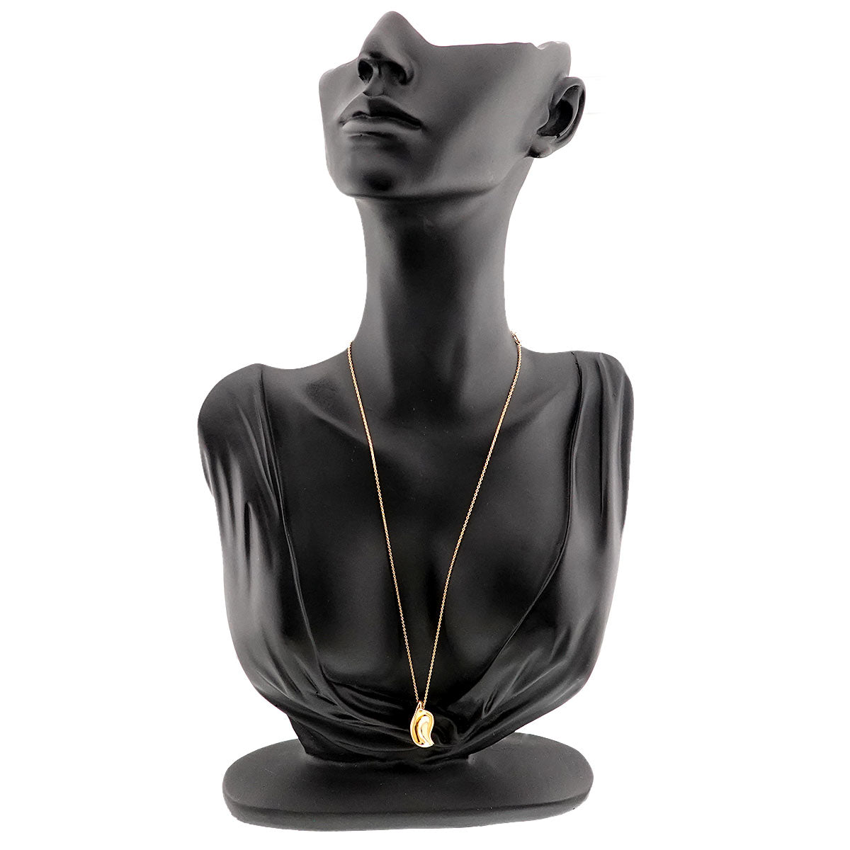 Leaf Motif Necklace 18K Yellow Gold 750