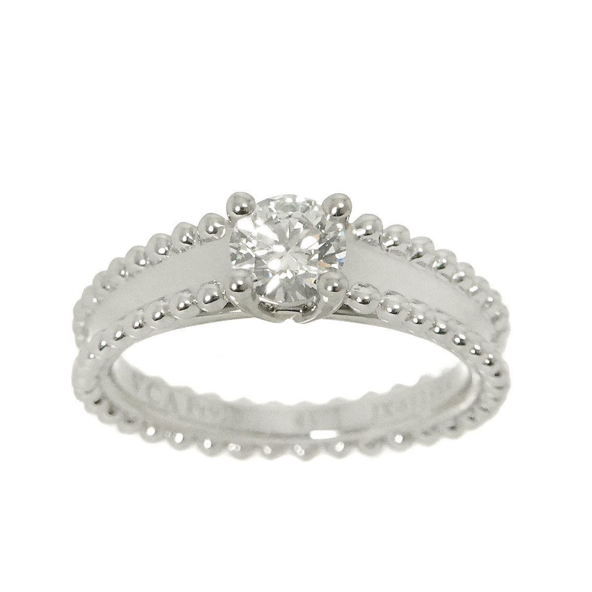 Diamond 0.30ct D/VVS2/3EX Ring Pt size45 3.25(US)