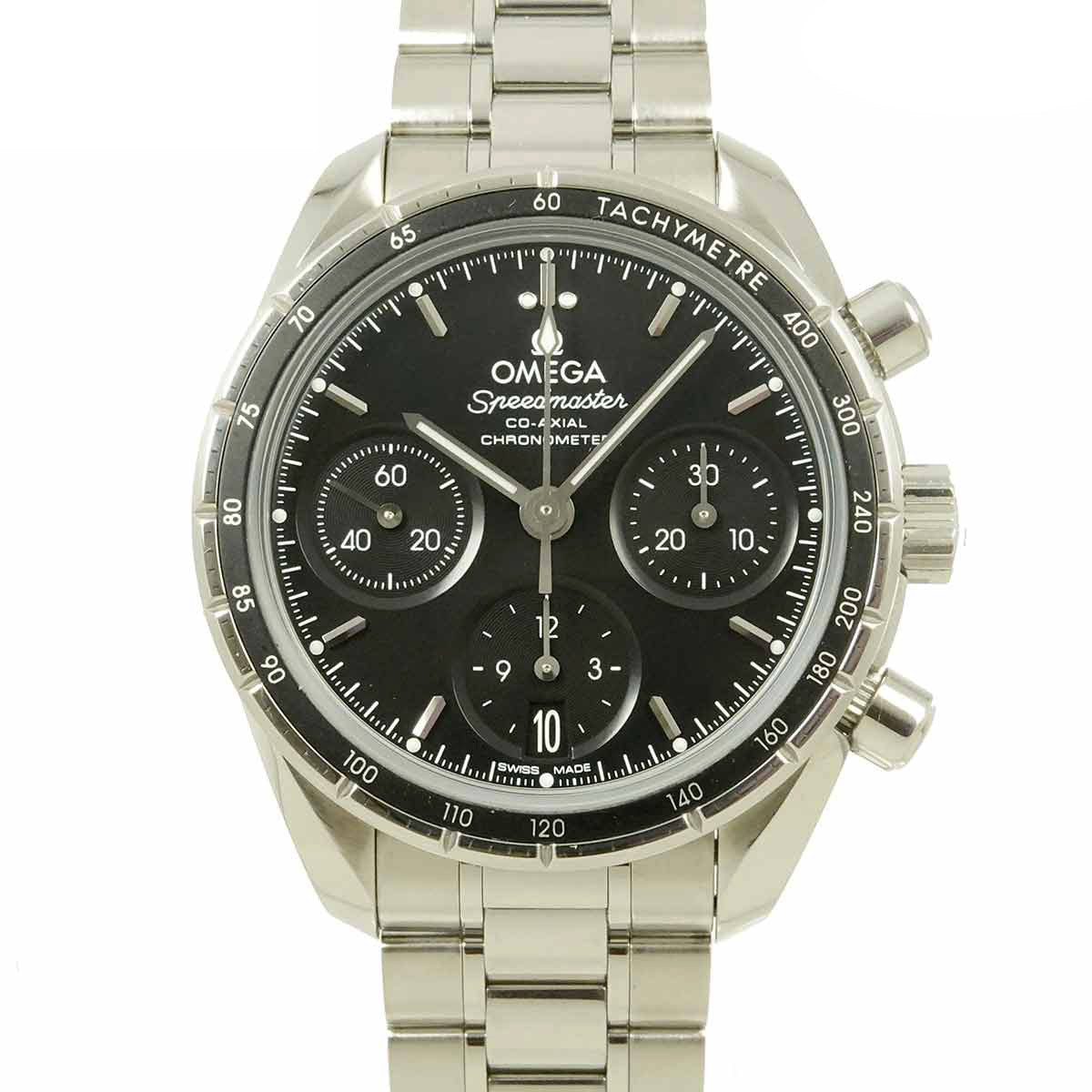 Speedmaster 38mm 324.30.38.50.01.001 Black Dial Men's Watch