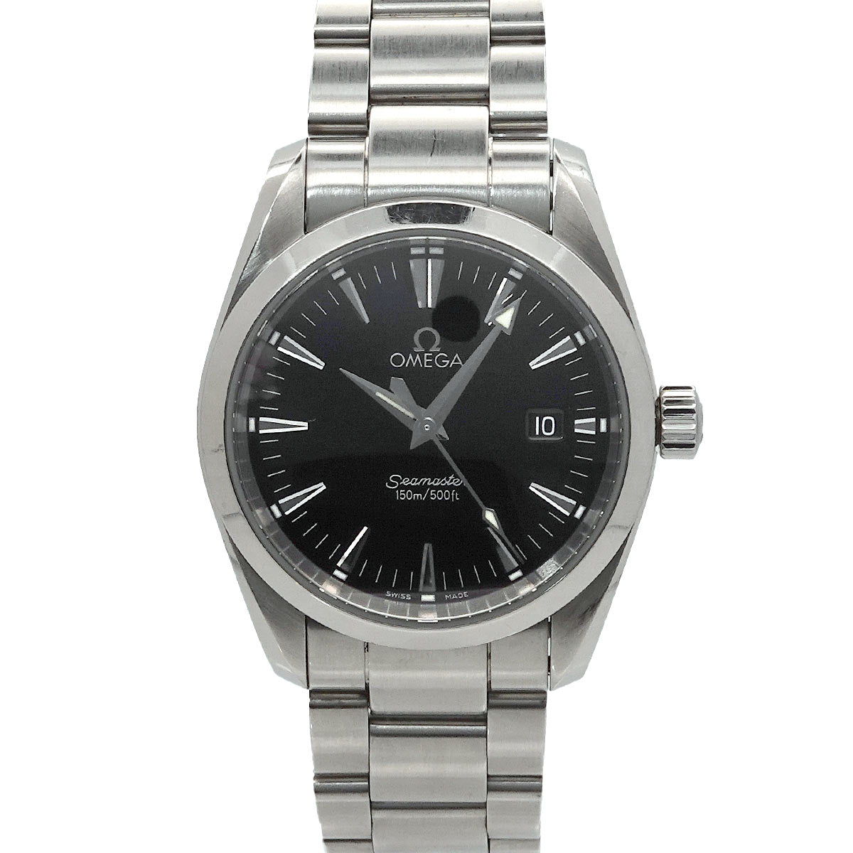 Seamaster Aqua Terra 2518.50 Quartz Black Dial Mens Watch