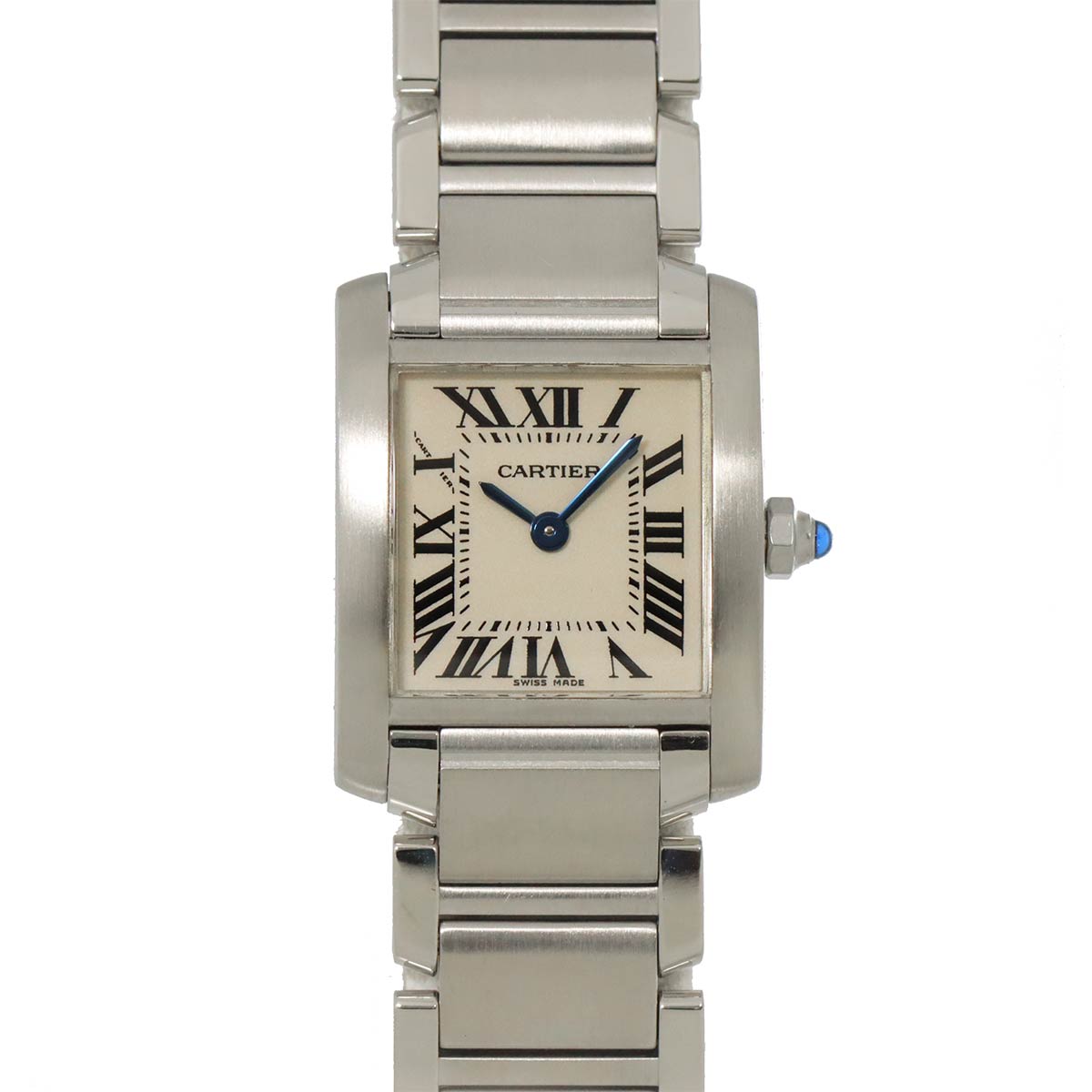 Tank Francaise SM W51008Q3 Quartz Cream Dial Ladies Watch