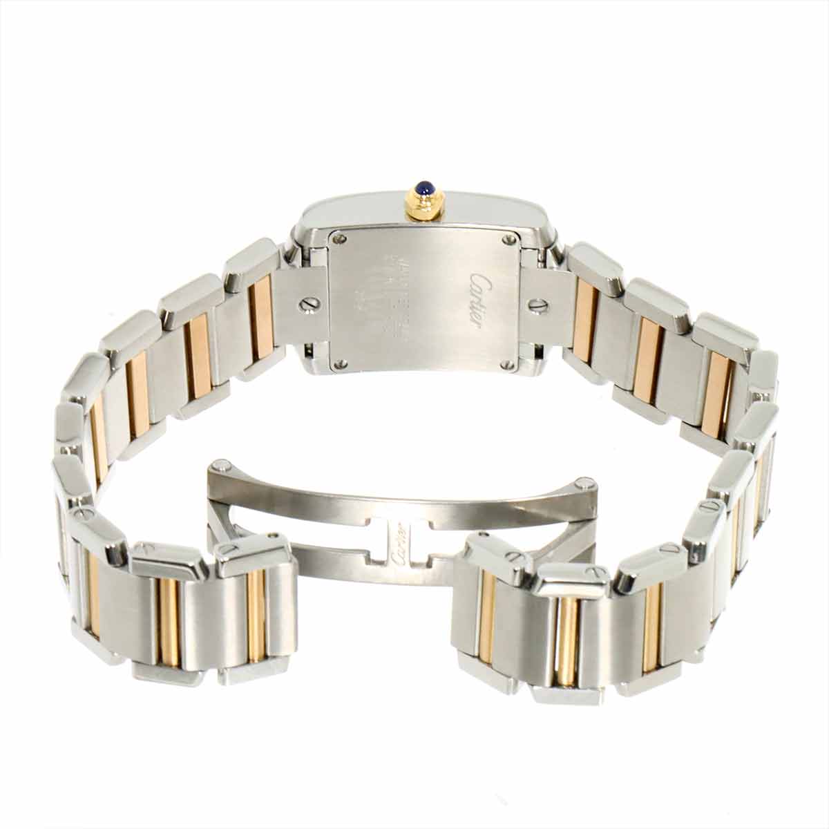 Tank Francaise SM W51027Q4 750 PG Quartz Pink Shell Dial