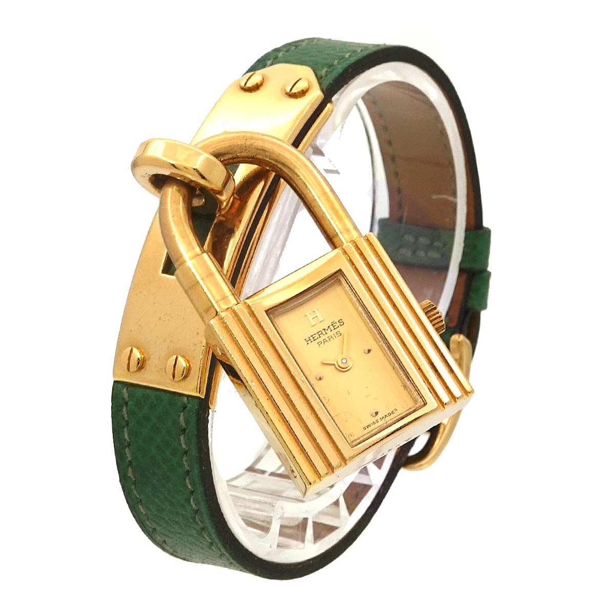 Kelly Watches Quartz Gold Dial Vintage Cadena Ladies Watch