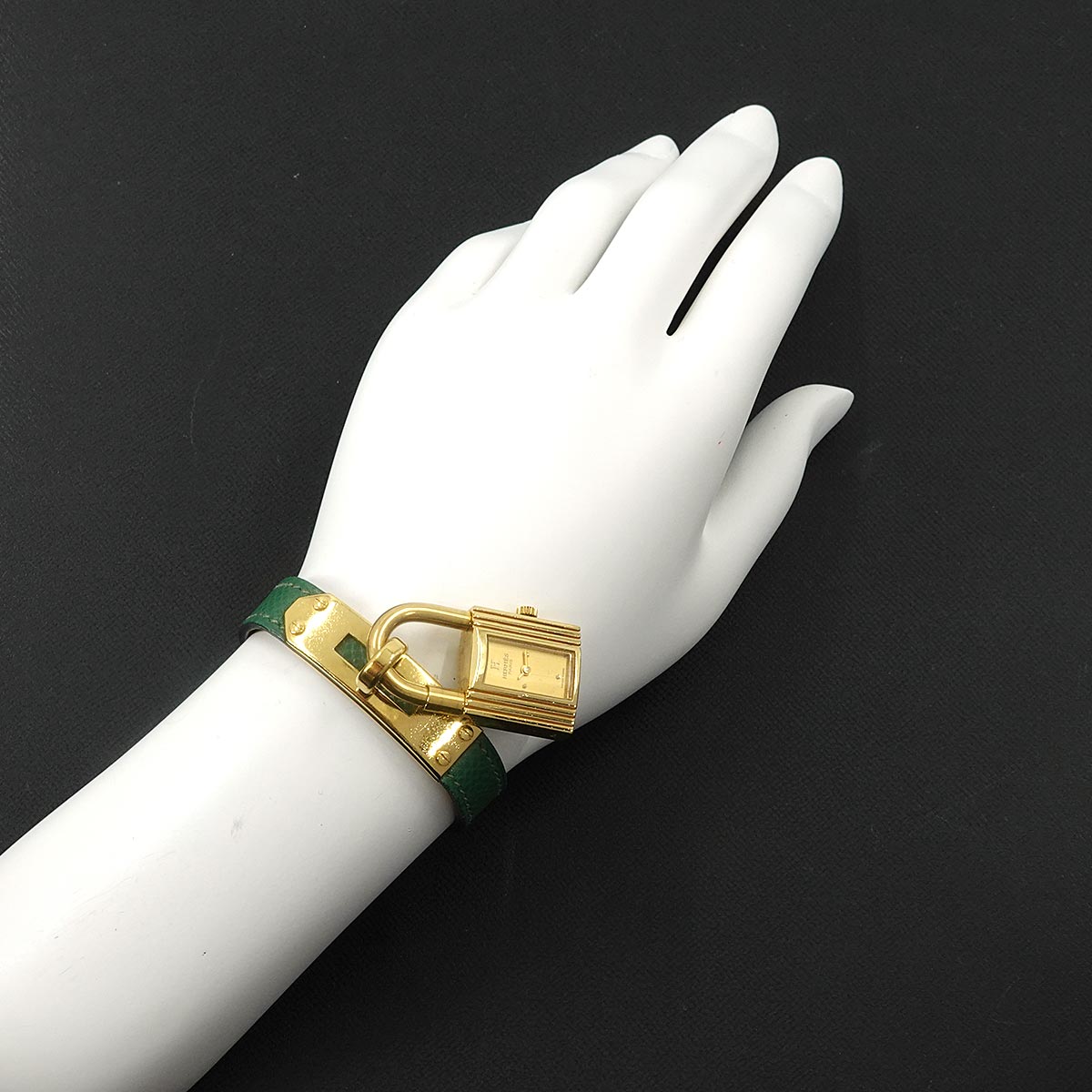 Kelly Watches Quartz Gold Dial Vintage Cadena Ladies Watch