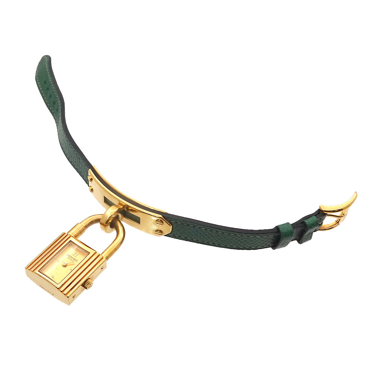 Kelly Watches Quartz Gold Dial Vintage Cadena Ladies Watch