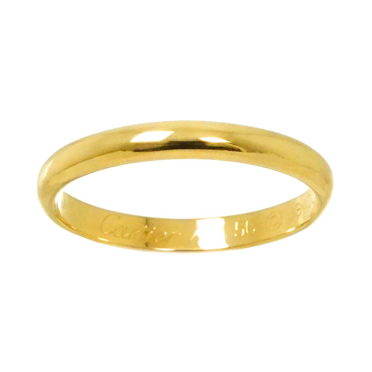 Classic Ring 18K YG 750 size50 5.25(US)