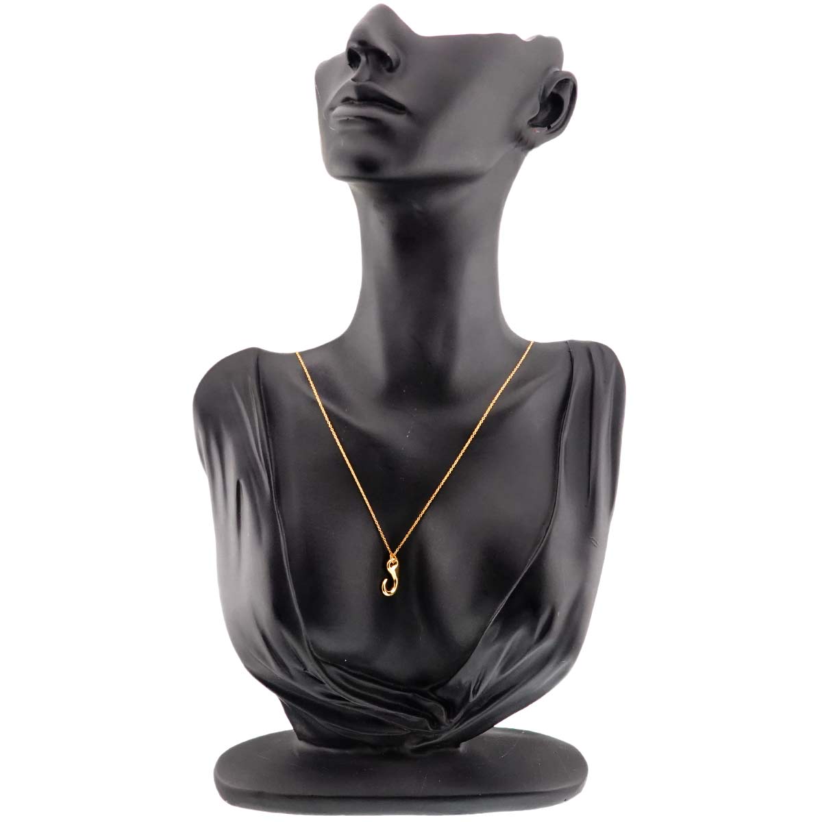 Peretti Hook Necklace 18K Yellow Gold 750