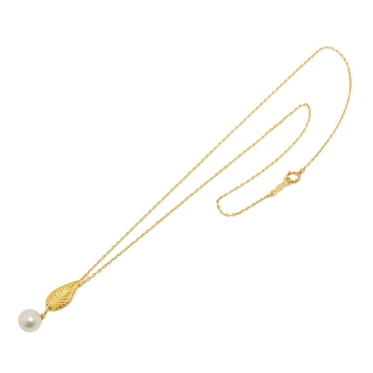 Akoya Pearl 7.4mm Necklace 14K YG 585