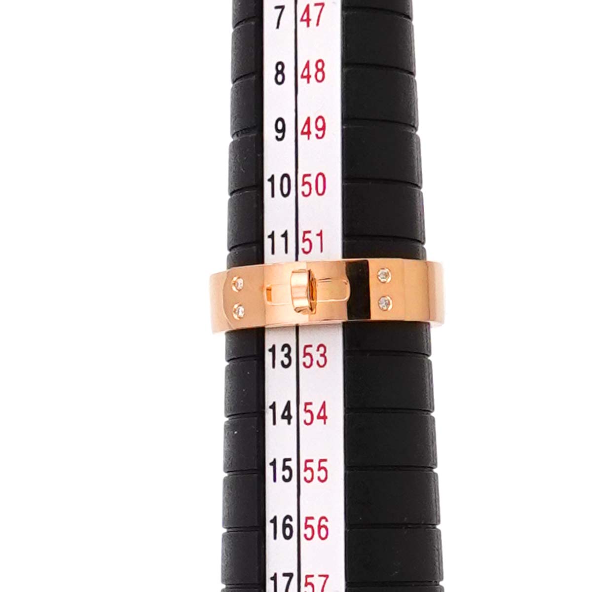 Kelly Diamond Ring PM 18K Pink Gold 750 Size52 6(US)