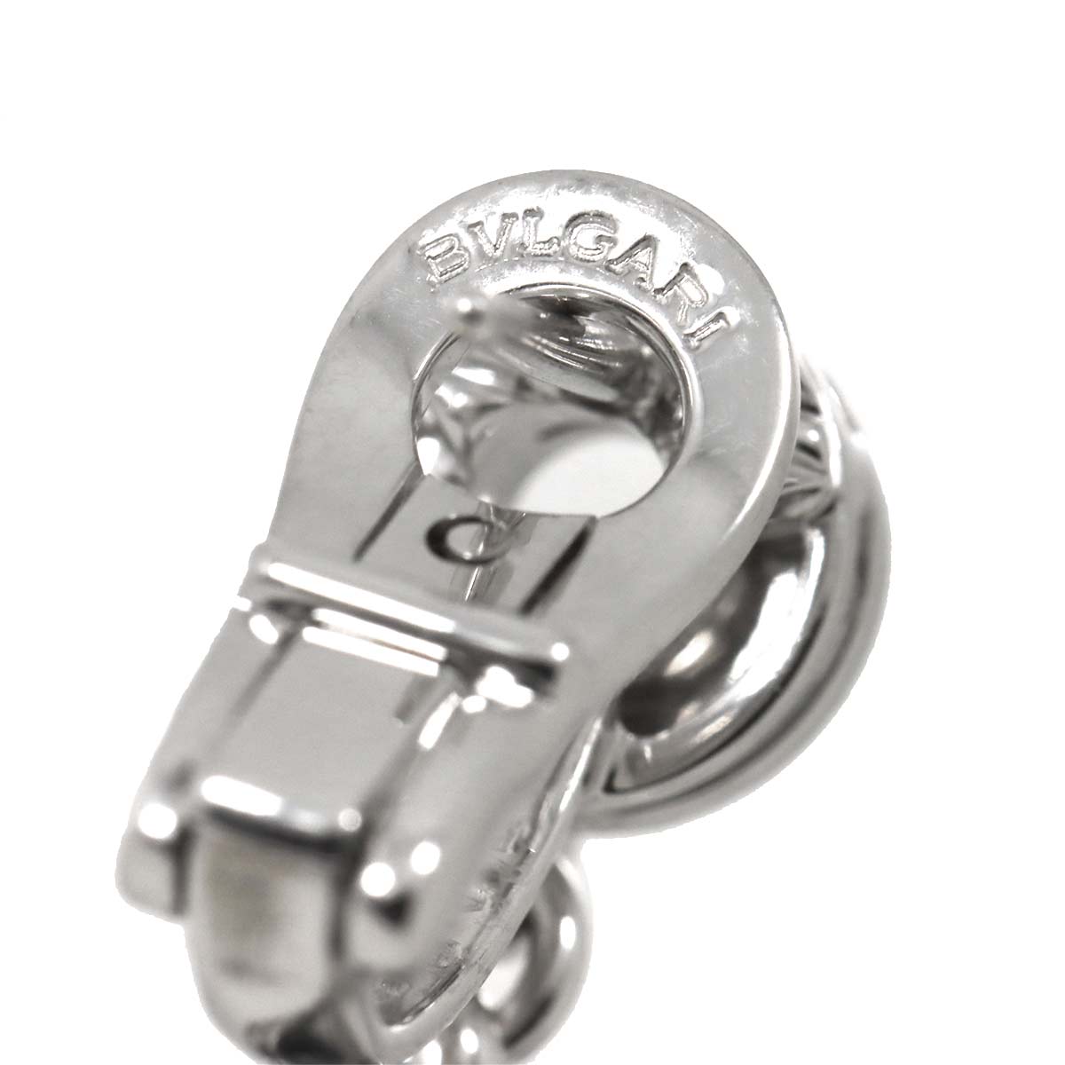 Astrale Cerchi Ceramic Earrings Pierced 18K WG 750