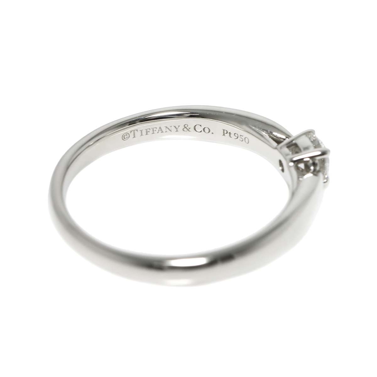 Harmony Diamond 0.18ct G/VVS2/3EX Ring Pt Size5.25-5.5(US)