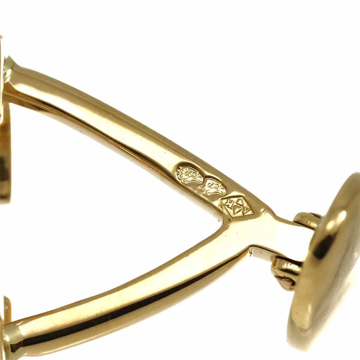 2C C2 Cuff links 18K Yellow Gold 750