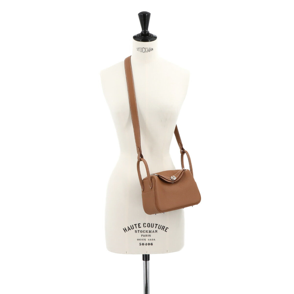 Lindy Mini Hand Shoulder Bag Taurillon Clemence Gold Purse