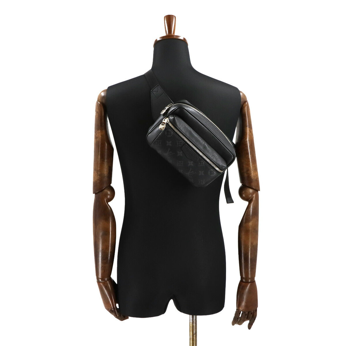 Taigarama Outdoor Bumbag CrossBody Bag Noir M30245 Purse