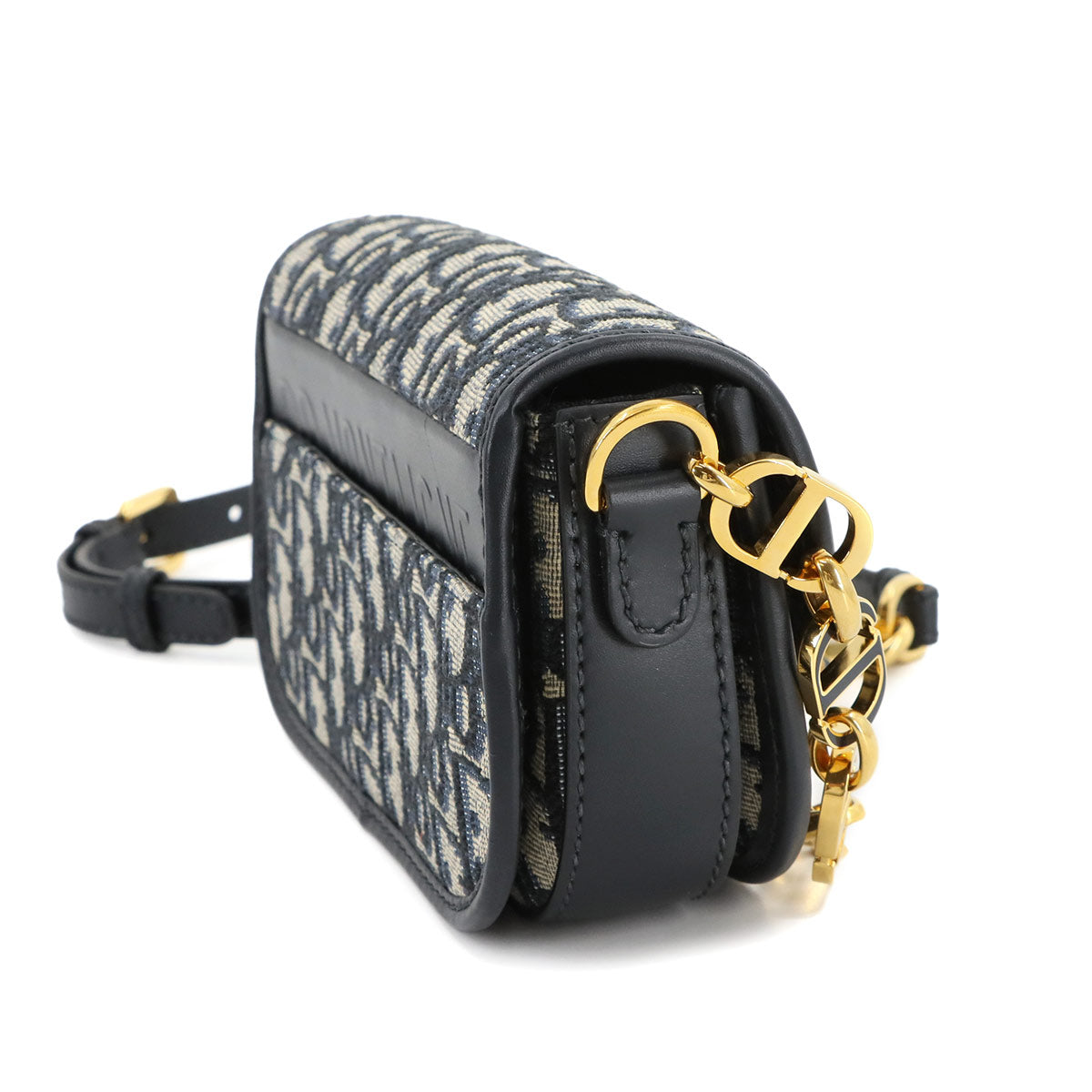 Oblique 30 Montaigne Avenue Small Shoulder Bag Canvas