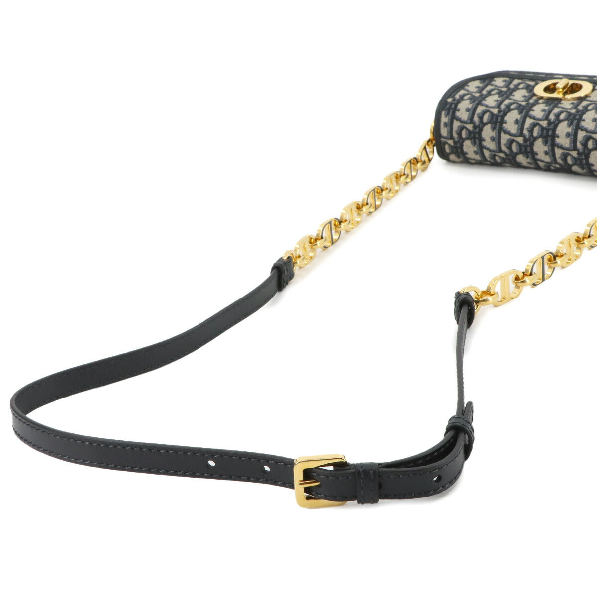 Oblique 30 Montaigne Avenue Small Shoulder Bag Canvas