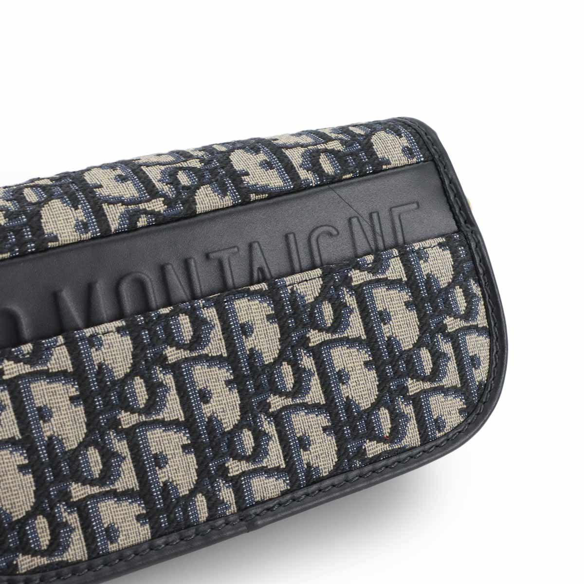 Oblique 30 Montaigne Avenue Small Shoulder Bag Canvas