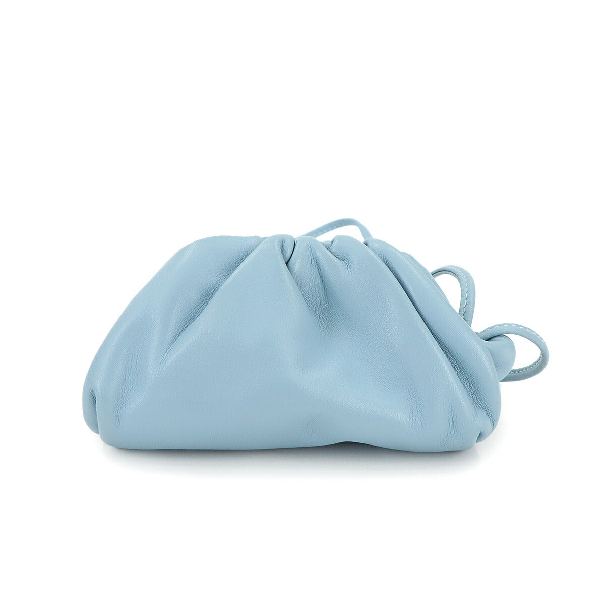 The Pouch Coin Purse Coin case Leather Blue 577816