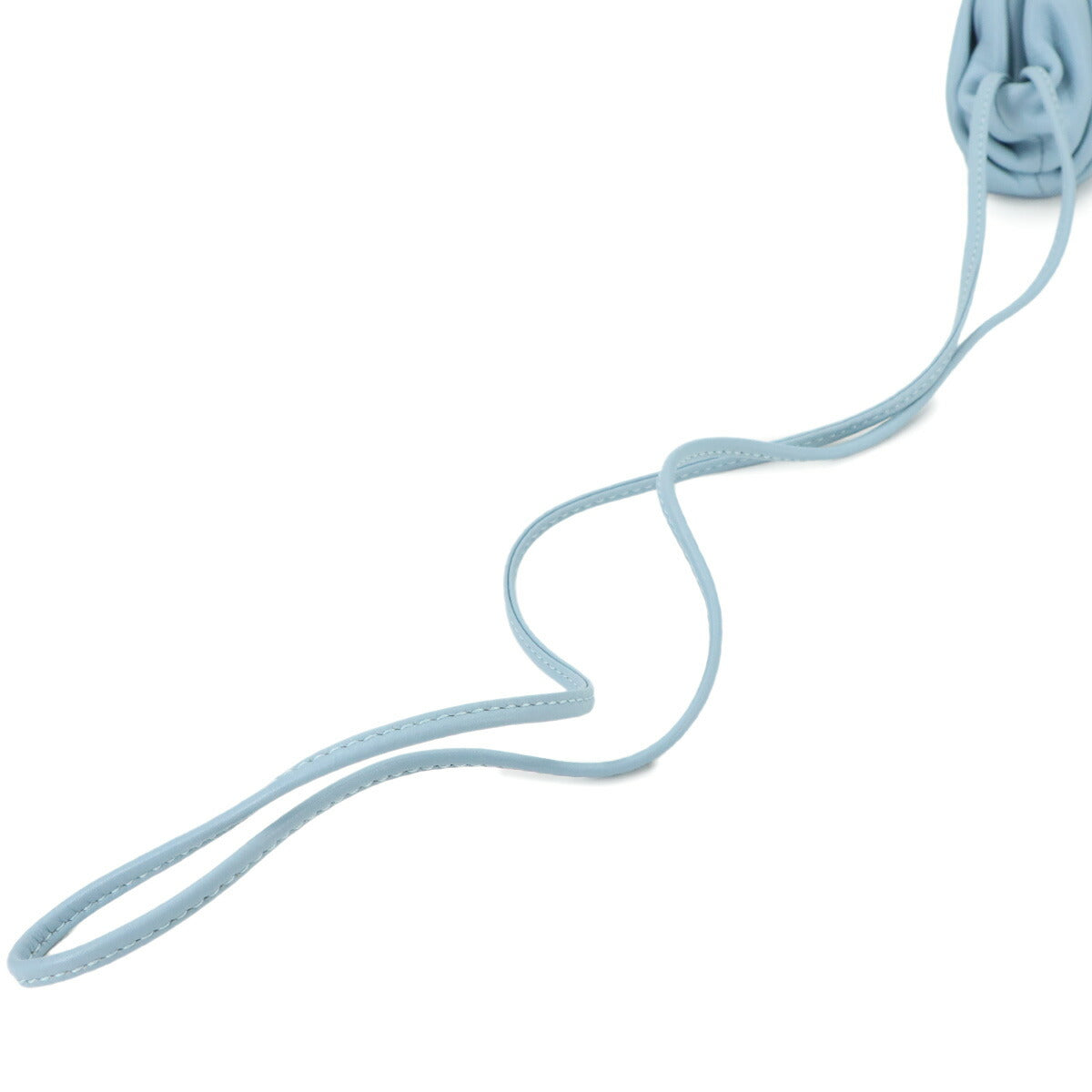 The Pouch Coin Purse Coin case Leather Blue 577816