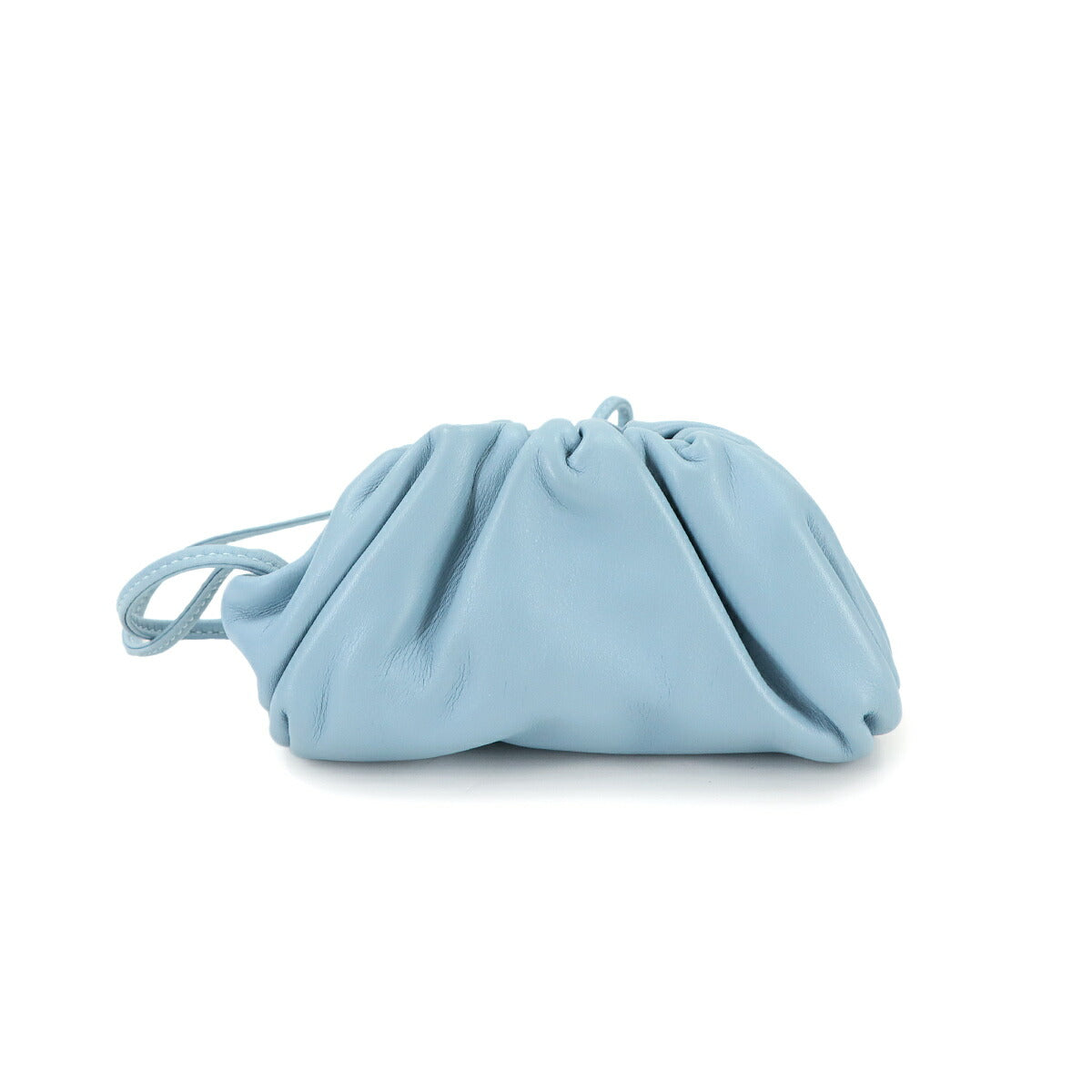 The Pouch Coin Purse Coin case Leather Blue 577816