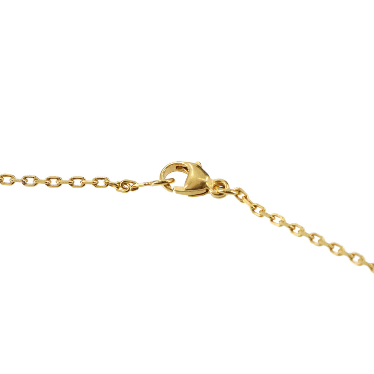 Mini Pop H Chain Necklace Rose dragee Gold Accessory