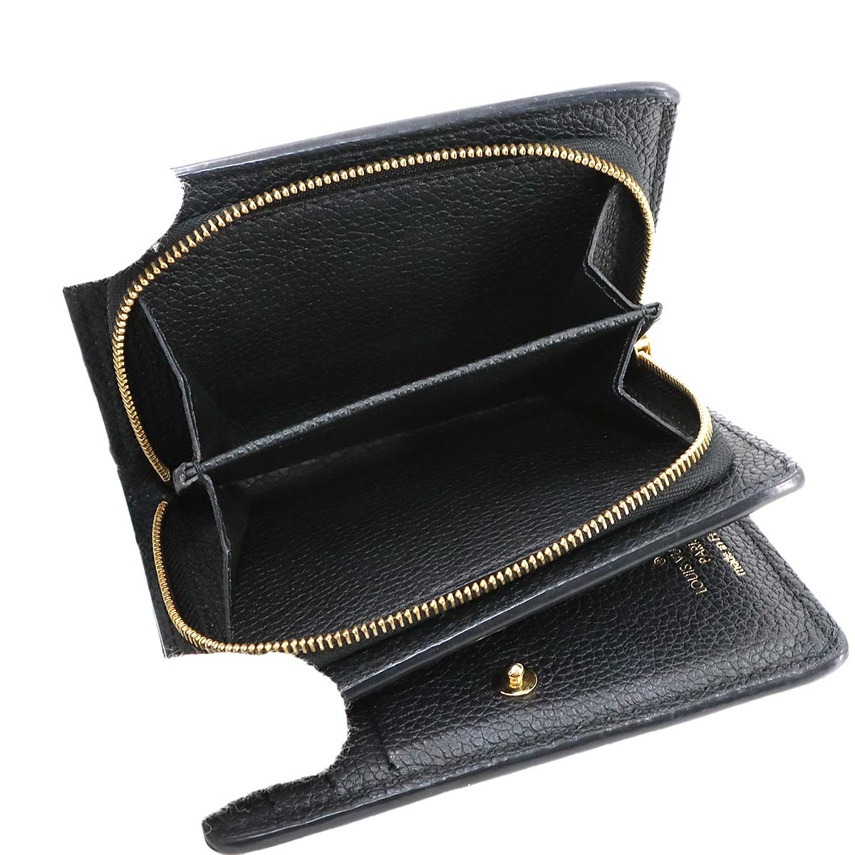 Monogram Empreinte Clea Wallet Noir M80151 Purse