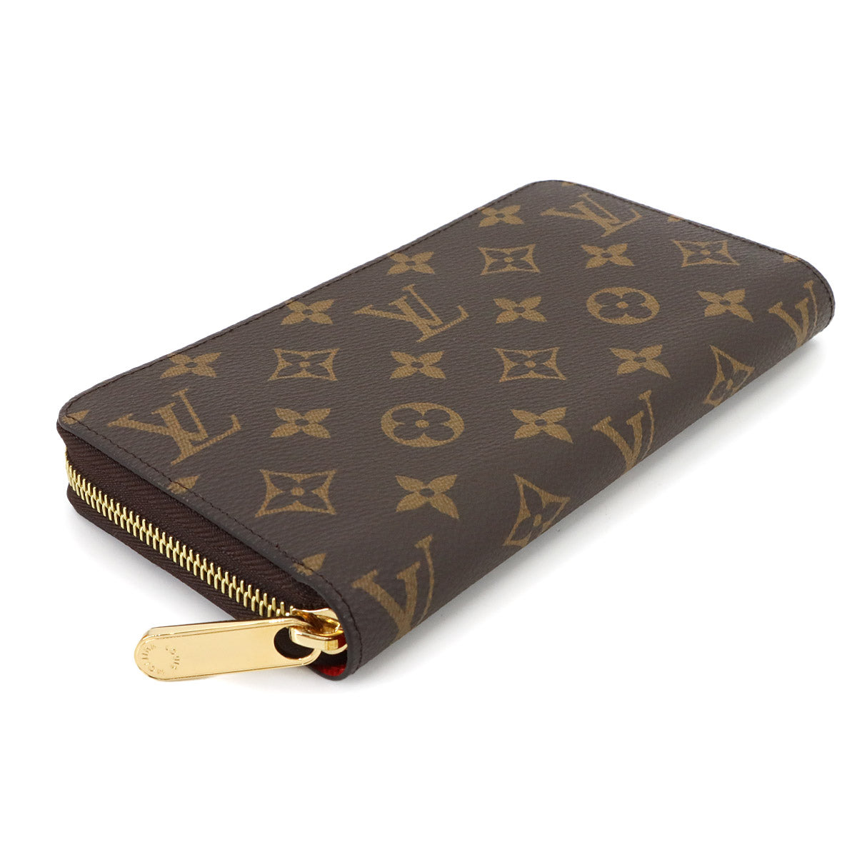 Monogram Zippy Wallet Brown Coquelicot M41896 Purse