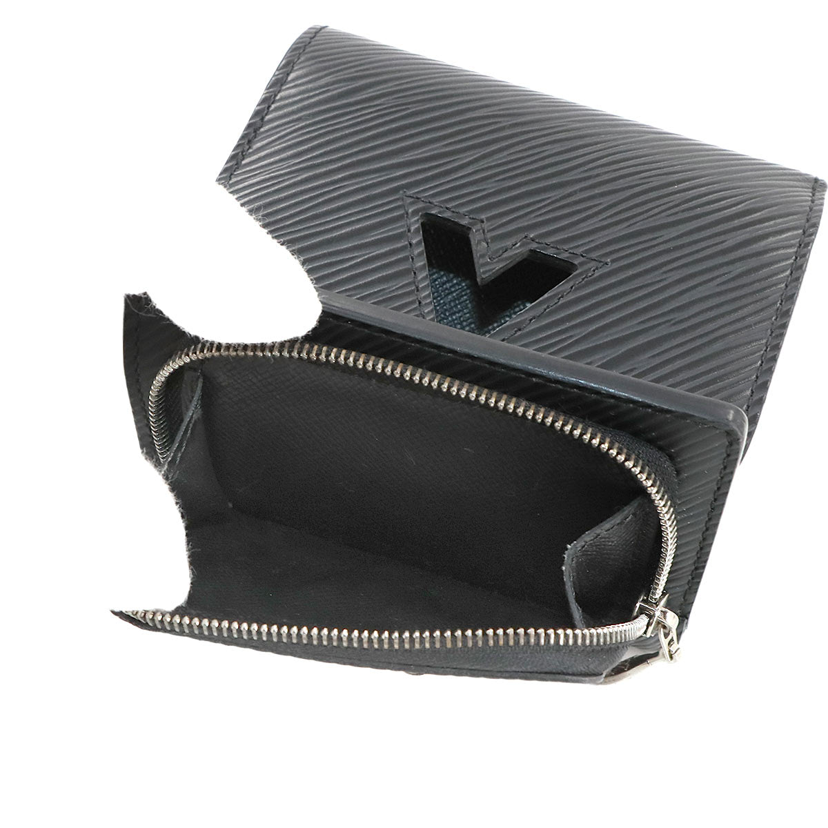 Epi Twist Compact XS Wallet Leather Noir M63322