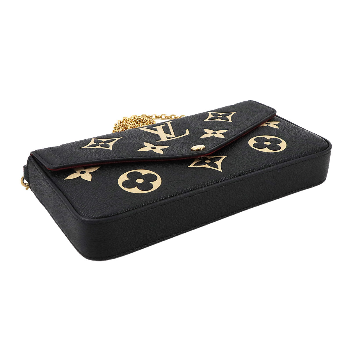 Bicolor Monogram Empreinte Felicie Pochette Wallet M80482