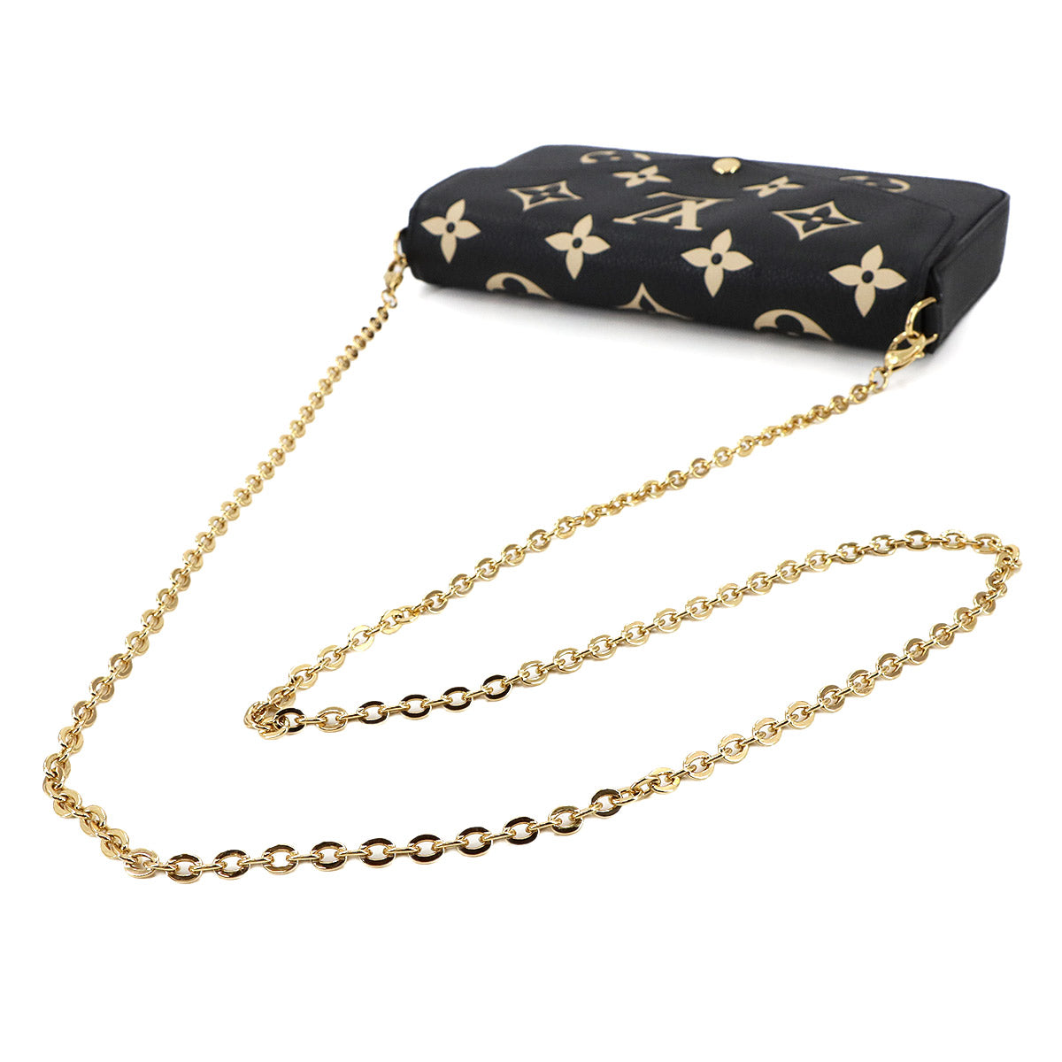 Bicolor Monogram Empreinte Felicie Pochette Wallet M80482