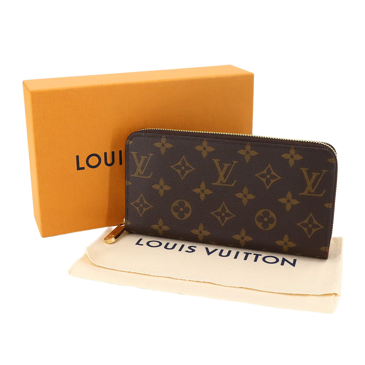 Monogram Zippy Wallet Brown Coquelicot M41896 Purse