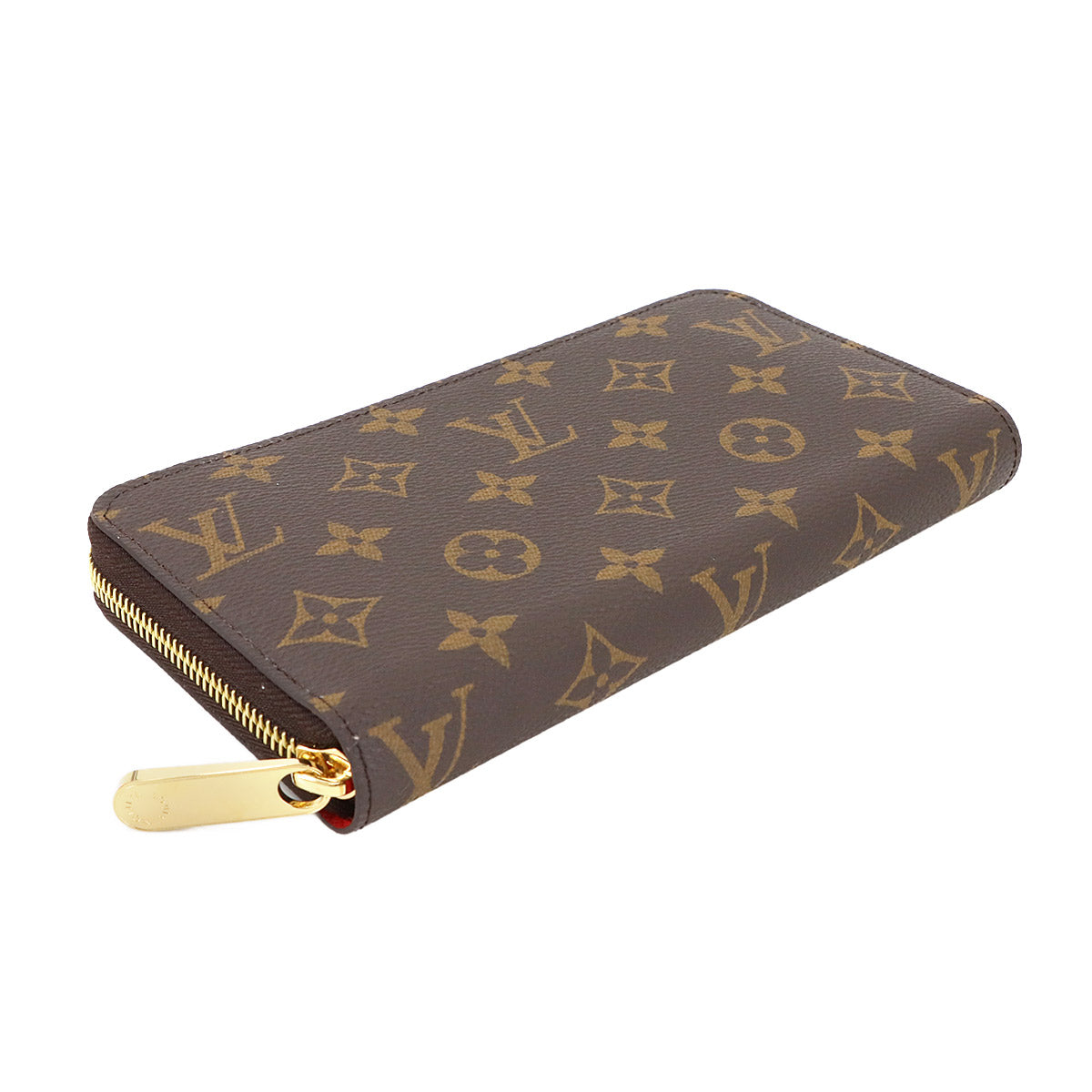 Monogram Zippy Wallet Brown Coquelicot M41896 Purse